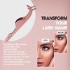 LAMORA Eyelash Applicator with Curved Shape for Easy Application and