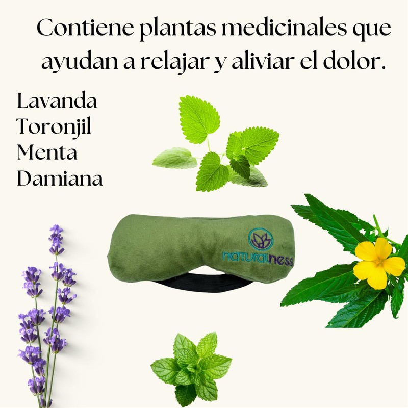 Naturalness - Compresa en forma de antifaz para dolores de