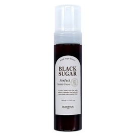 Skinfood Black Sugar Perfect Bubble Foam 200ml Deep Cleansing Foam / 스킨푸드 블랙슈가 퍼펙트 버블 폼 200ml 딥클렌징폼