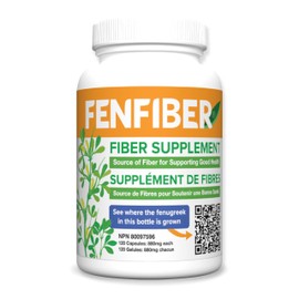 FenFiber FenFiber | Fenugreek Fiber Supplement [120 count] Canada Product, Premium Fiber
