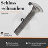 OPIOL QUALITY® Round-Head Screws DIN 603 M6 x 60 Made
