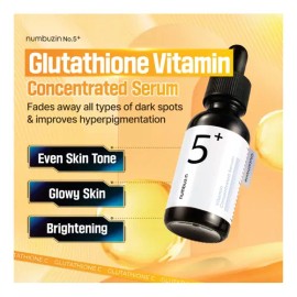 Numbuzin Vitamin Concentrated Serum 5+ Con Glutathione