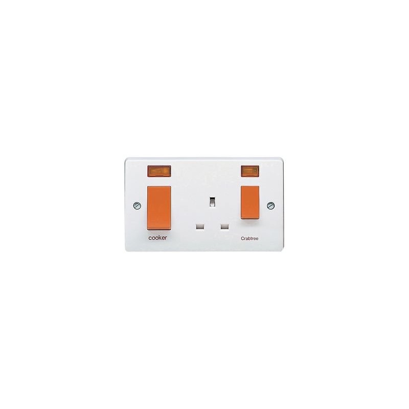 45A Cooker CON/SKT | SWITCHES/Socket OUTLETS Switch RANGES Electrical, 1