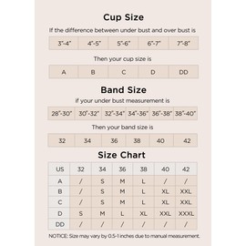 Angelhood Comfort Wireless Bras, Full Coverage Bra, No Wire Bras for Women Plus Size Bralette with Bra Extender Beige