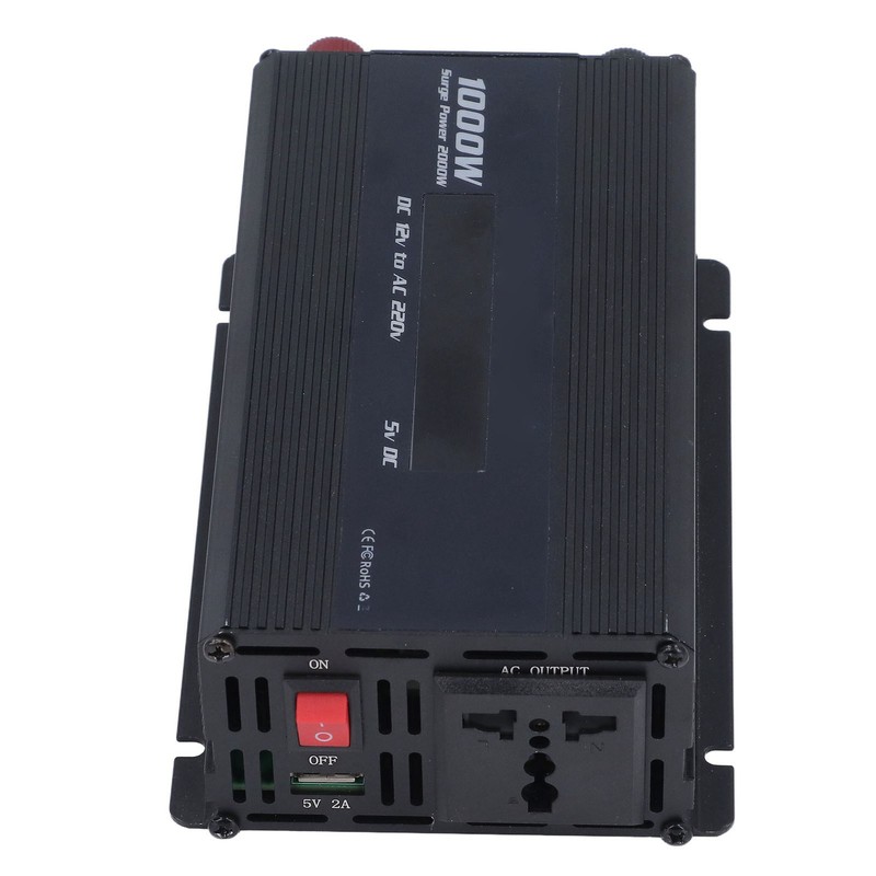 Power Inverter Car Plug Adapter Outlet Converter with USB Fast