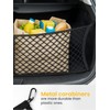 GROWNEER Car Truck Cargo Net, Highly Elastic Stretchable Mesh Organizer