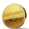 innoGadgets Physical Dogecoin Medal 24K Real Gold Plated True Collectible