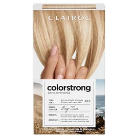 Clairol ColorStrong - Tinte permanente para el cabello sin amoniaco, 10.0 rubio extra claro - Color de cabello Big Sur, paquete de 1 unidad
