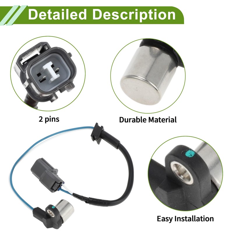 HOPESPANNER No.37501P8FA01 Crankshaft Position Sensor for Honda Odyssey 3.5 1999-2004