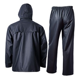 Navis Marine Rain Suit for Men Women Heavy Duty Workwear Waterproof Jacket with Pants 3 Pieces