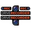 Isaac Trading Dash Cam Recording, Stickers, Stickers, Waterproof, Weatherproof, Medium