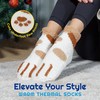 Sunny Socks 6 Pairs Cat Paw Fluffy Socks – Thermal