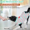 GreenJoy Get-Well-Soon Dog Surgery Recovery Suit - Soft Breathable Dog