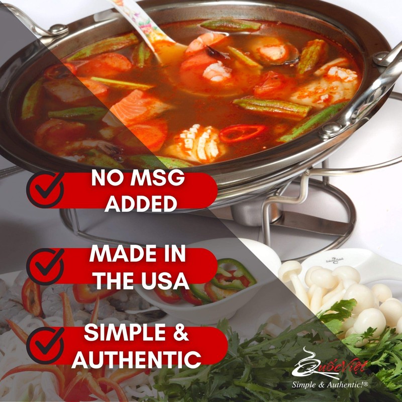 Quoc Viet Foods Thai Tom Yum Flavored Soup Base 10oz