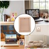 Ipetboom Wooden Photo Frame with Stable Back Support Creative Desktop