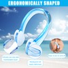Weysoo Nose Clip Swimming Pack of 6 Non-Slip Nose Clips