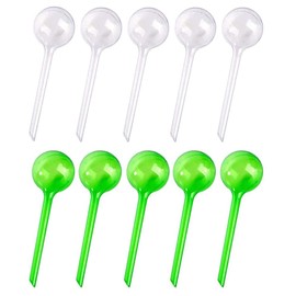 Pack of 10 Water Balls Automatic Plant Watering Plastic Water Dispenser Self-Watering Globes