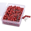 Hrlace 300pcs Map Nail 5 mm Round Head Pins Colourful