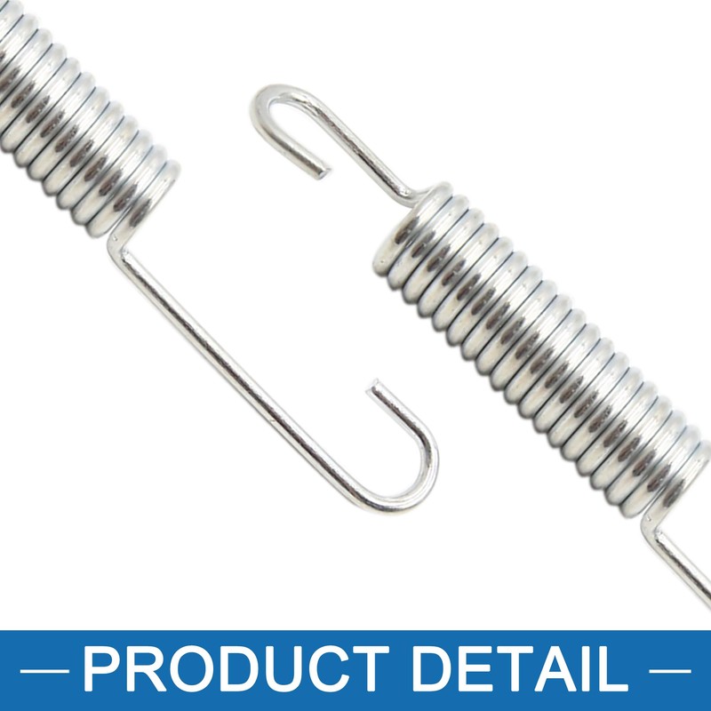 A ABSOPRO 12.5cm Motorcycle Foot Bracket Kickstand Return Spring Side