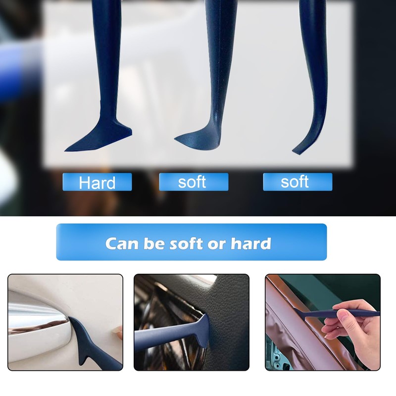 Car Vinyl Wrap Set, Window Film Tools Including Felt Press,