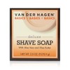Van der Hagen Deluxe Shave Soap - 2.5 oz -