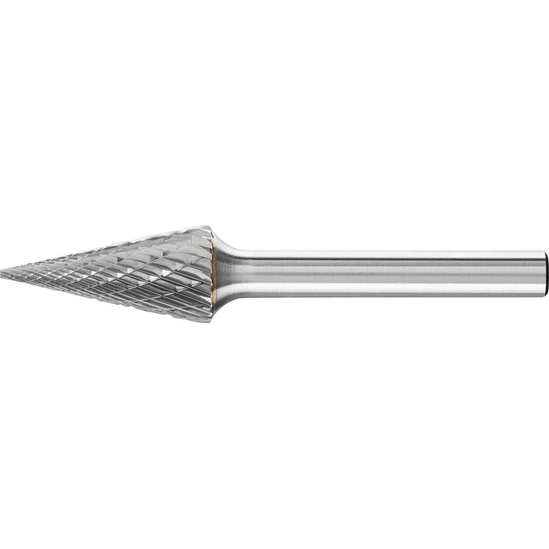 Carbide Bur - Cone (Pointed), DBL Cut 1/2" x 1"