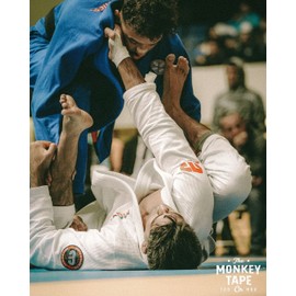 Monkey Tape Single Roll (1.5” x 15yd, Tan) Premium Jiu Jitsu Sports Athletic Trainer Tape - Perfect for Wrist, Ankle, Foot, Knee, and Hand Taping