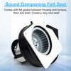 Adviace J238-112-11128 J238-112-11258 Draft Inducer Blower Fan Motor for Jakel