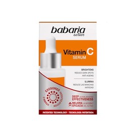 Babaria - Serum Facial Iluminador de Exosomas con Vitamina C | Suero Facial de Vitamina C | Unifica el Tono | Reduce Manchas y Arrugas | Antioxidante | Vegano | Todo Tipo de Pieles | Uso Diario | 30 ml