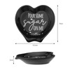 EMSea 1x Ceramic Spoon Heart Design Rest for Coffee Table