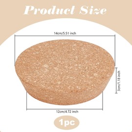 OLYCRAFT Large Cork Stoppers 4.7~5.5 Inch Cork Bottle Stoppers Tapered Corks Plugs Corks Canning Jar Lids Wood Tapered Plugs Wooden Taper Stopper for Kitchen Wedding Favor Canning