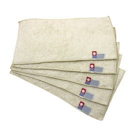 上西産業 ハーフハンカチ ベージュ 13×25ｃｍ 今治タオル 認定 ファーストカラー 16K61240-BE 5 5枚入