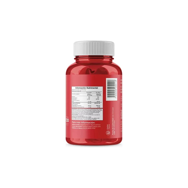 Goli Vinagre De Manzana 60 Gomitas
