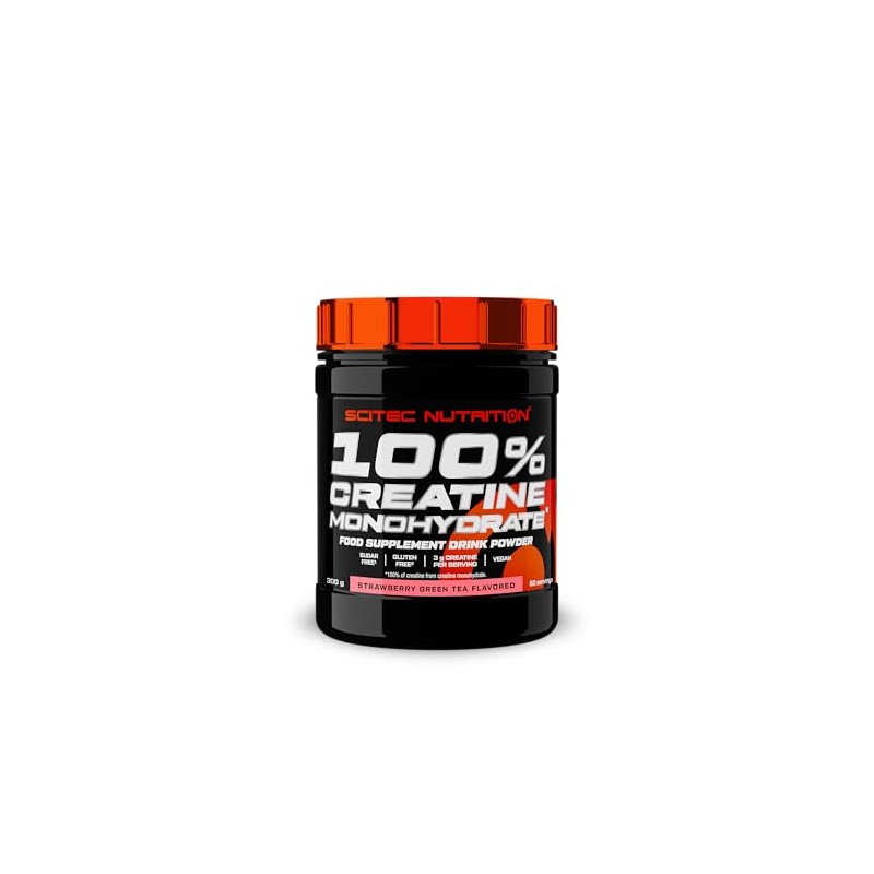 Scitec Nutrition 100% Creatine Monohydrate – Vegan – 3g per