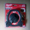 Milwaukee 100ft. Closed Reel Long Tape Measure Tool Nylon Steel