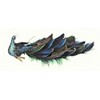 Premier Peacock With Feather Tail On Clip - 25cm