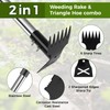 BQMEZRNUS Weed Puller Tool with Long Handle - 44" Heavy