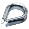 Merriway BH04223 (2 Pcs) Wire Rope Cable Thimble, Galvanised 10