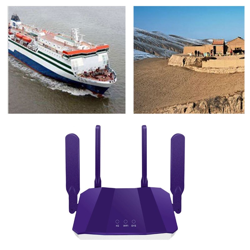 4G Wireless Router 300Mbps Speed External Antenna Strong Signal High