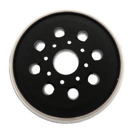 Biglumin Sanding Disc Diameter 125 mm Polishing Disc Polishing Attachment Suitable for Bos-ch PEX 220 A, GEX 125-1 AE, PEX 220 AE, Skil 7402/7490, Paint, Putty, 8 Holes, Accessories for Random Orbital
