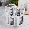 Rotating Photo Display Frame Multifunctional Removable Stable Metal Desktop Photo