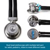 SCIAN Sprague Rappaport Dual Head Stethoscope with Interchangeable Chestpiece for