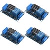 Coliao 4pcs DC 6-30V Timer Relay Programmable Delay Relay Module