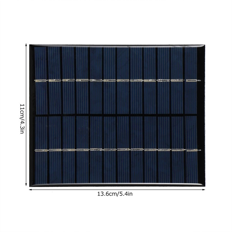Panel solar, 2W 12V Módulo de panel solar de silicio