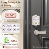 52HZ Keyless Entry Door Lock with Code, Electronic Keypad Deadbolt