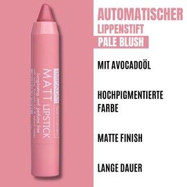 Impala - Automatischer Lippenstift Matt Pale Blush Nº 16 | Langanhaltender matter Lippenstift | Feuchtigkeitsspendender Lippenstift mit cremiger Textur und Balsam-Effekt