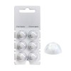 Hearing360 6 Click-Open Domes for Signia, Rexton (L 10 mm)