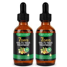 Ginger Nail Treatment for Toenail, Nail Growth Serum, Ginger Nail Oil, Natural Plant-Based Nails Strengthener & Cuticle Repair Oil, Promote Nail Growth, Multi-Purpose Nail Serum Care (120 ML)