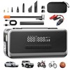 Jump Starter with Air Compressor, 12V Portable Car Battery Jump