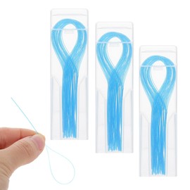 Baluue Enhebrador De Hilo Dental De Nylon 150 Piezas Para Limpieza Interdental En Puentes Aparatos Ortodónticos Uso En Casa Oficina Viajes